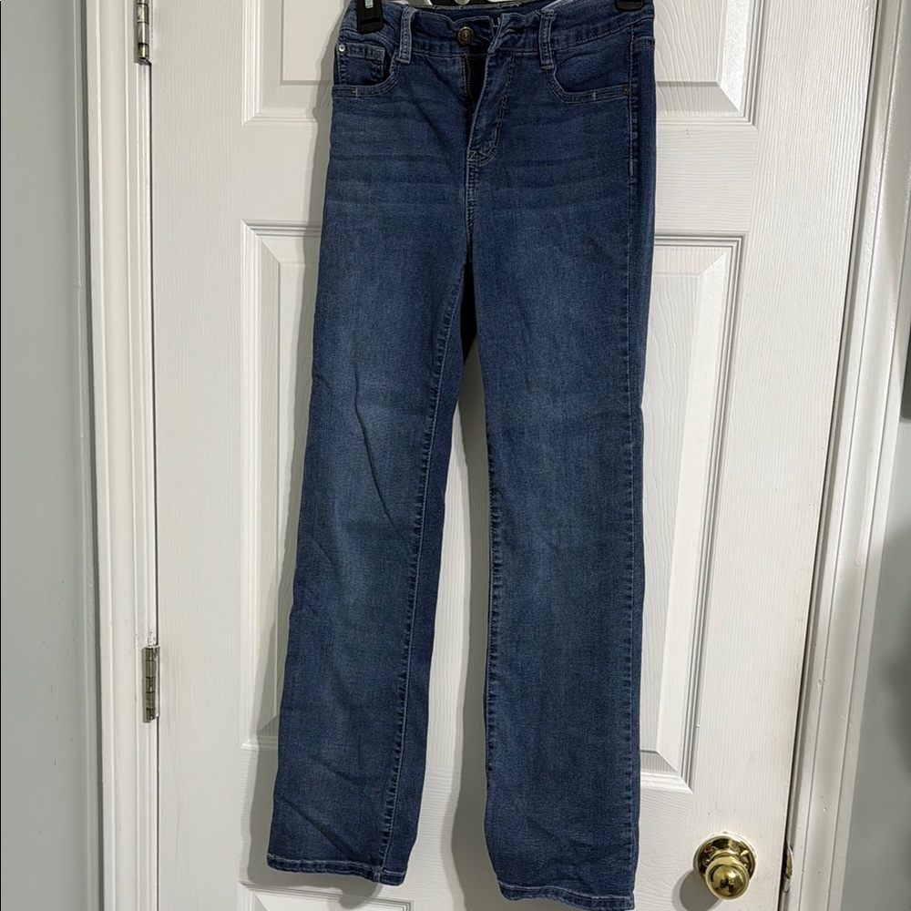 Wallflower Blue Straight Leg Jeans Classic Denim